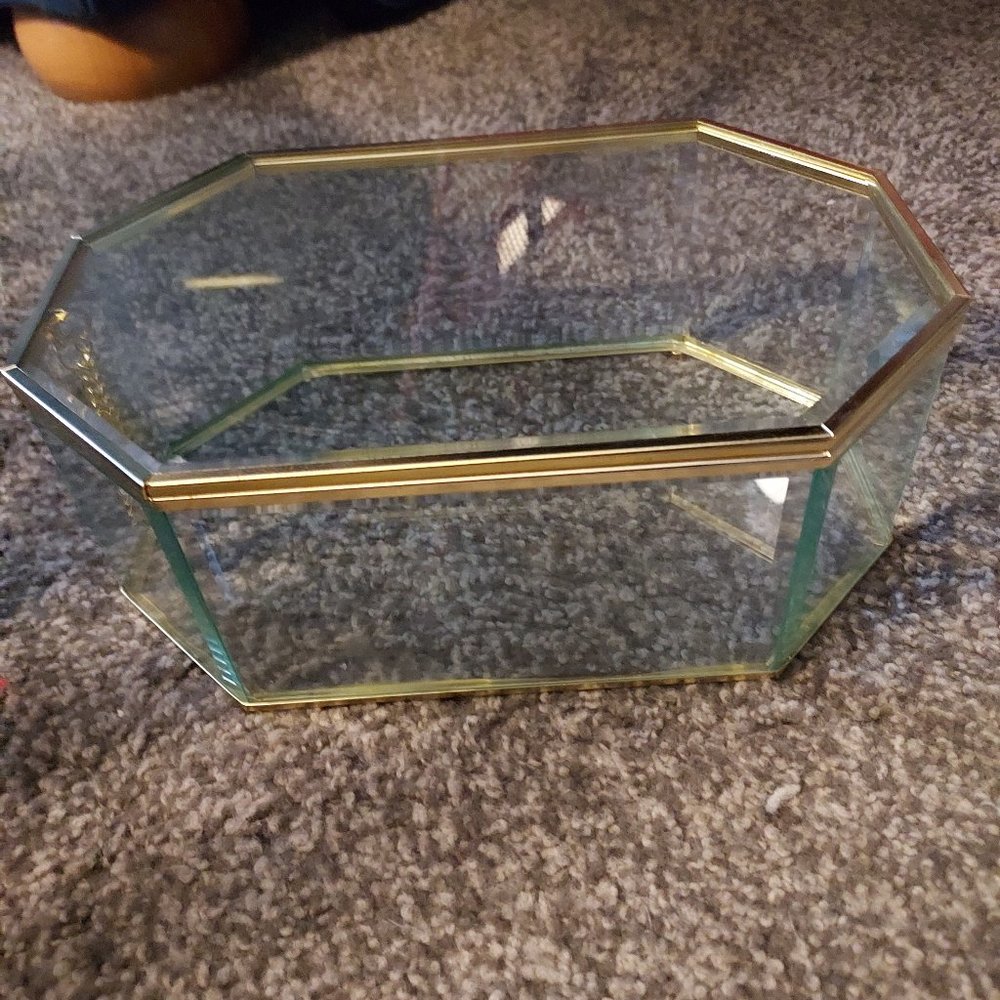 glass display case